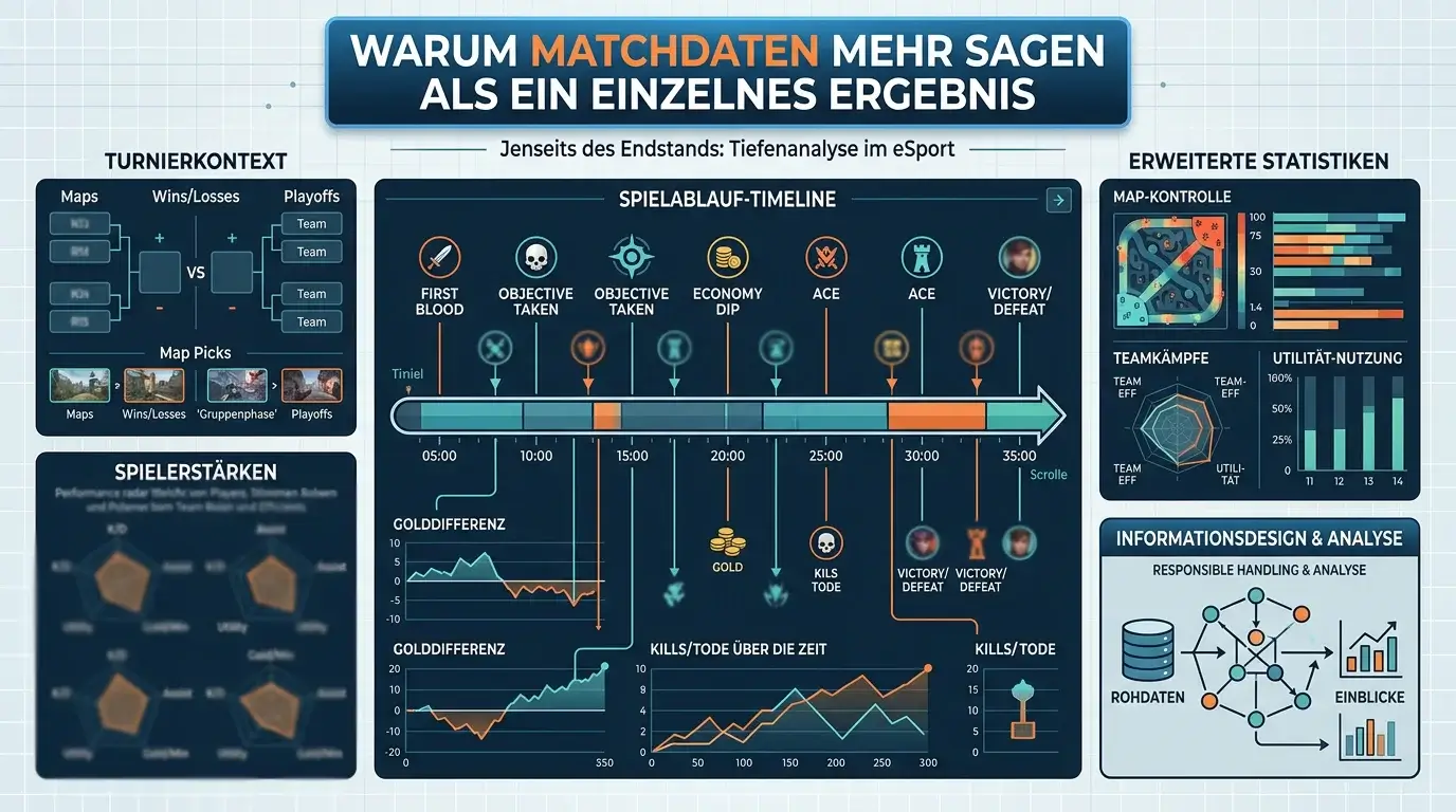 Warum Matchdaten mehr sagen als ein einzelnes Ergebnis