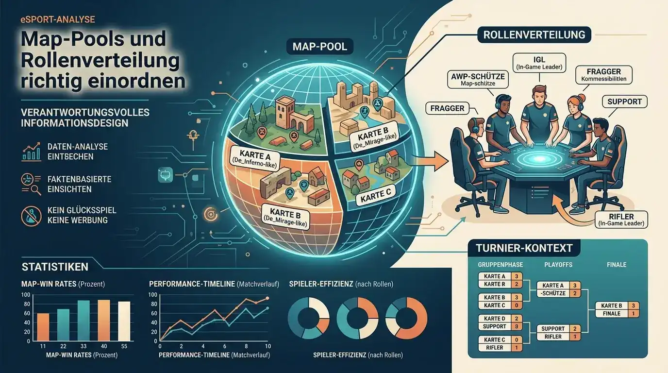 Map-Pools und Rollenverteilung richtig einordnen