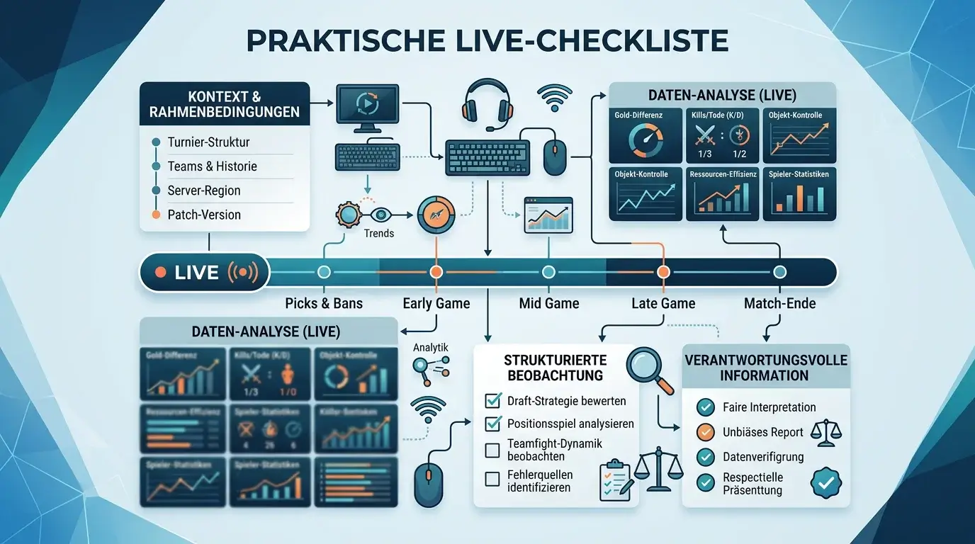 Praktische Live-Checkliste