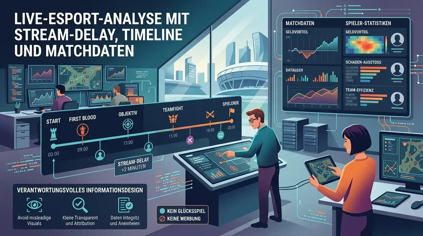 Live-eSport-Analyse: Streams, Delay und Match-Timelines verstehen — live esport stream analyse detail 06